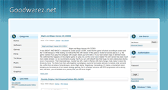 Desktop Screenshot of goodwarez.net