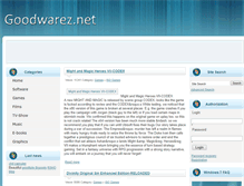 Tablet Screenshot of goodwarez.net